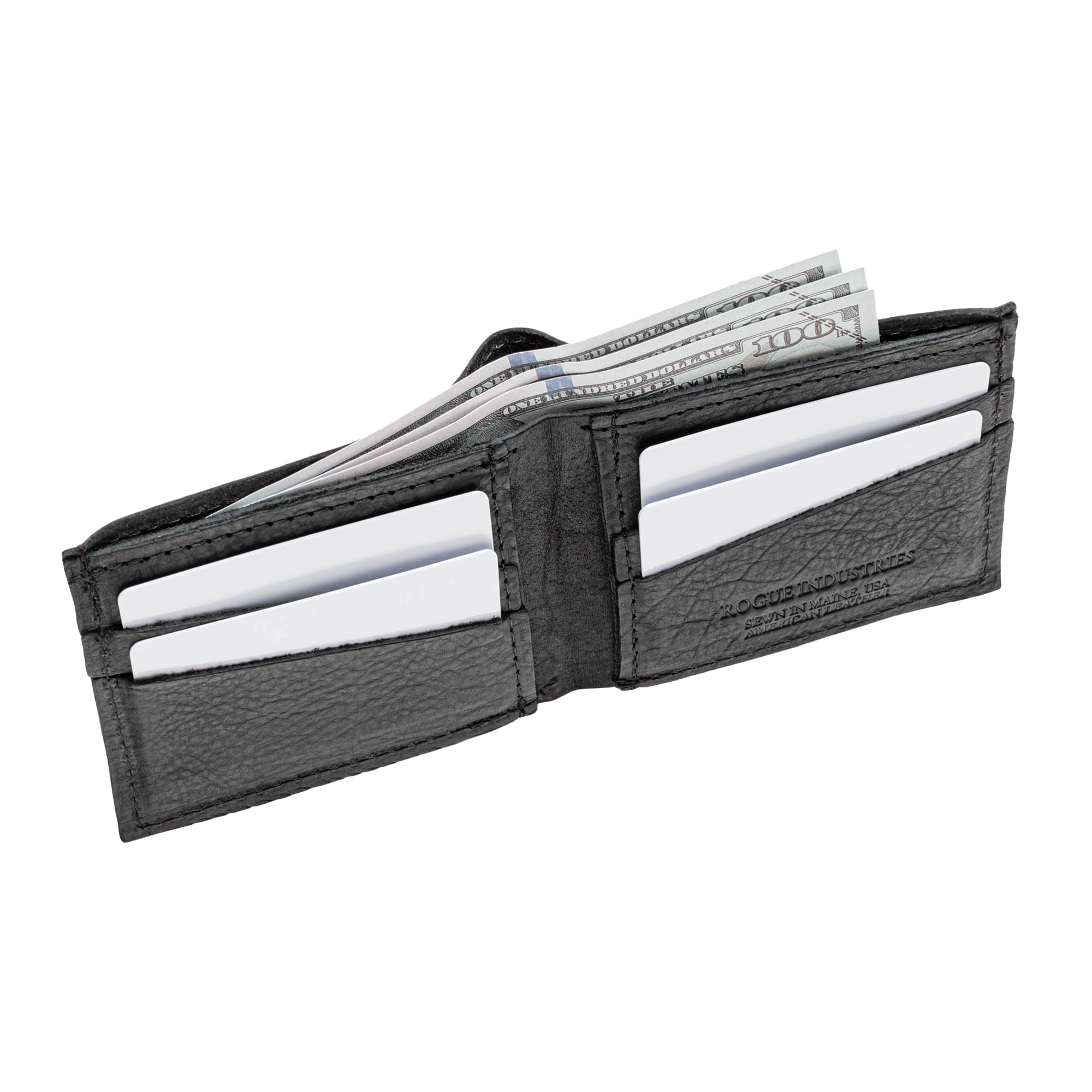 Rogue Industries Wallet Heritage Wallet in Bison Leather