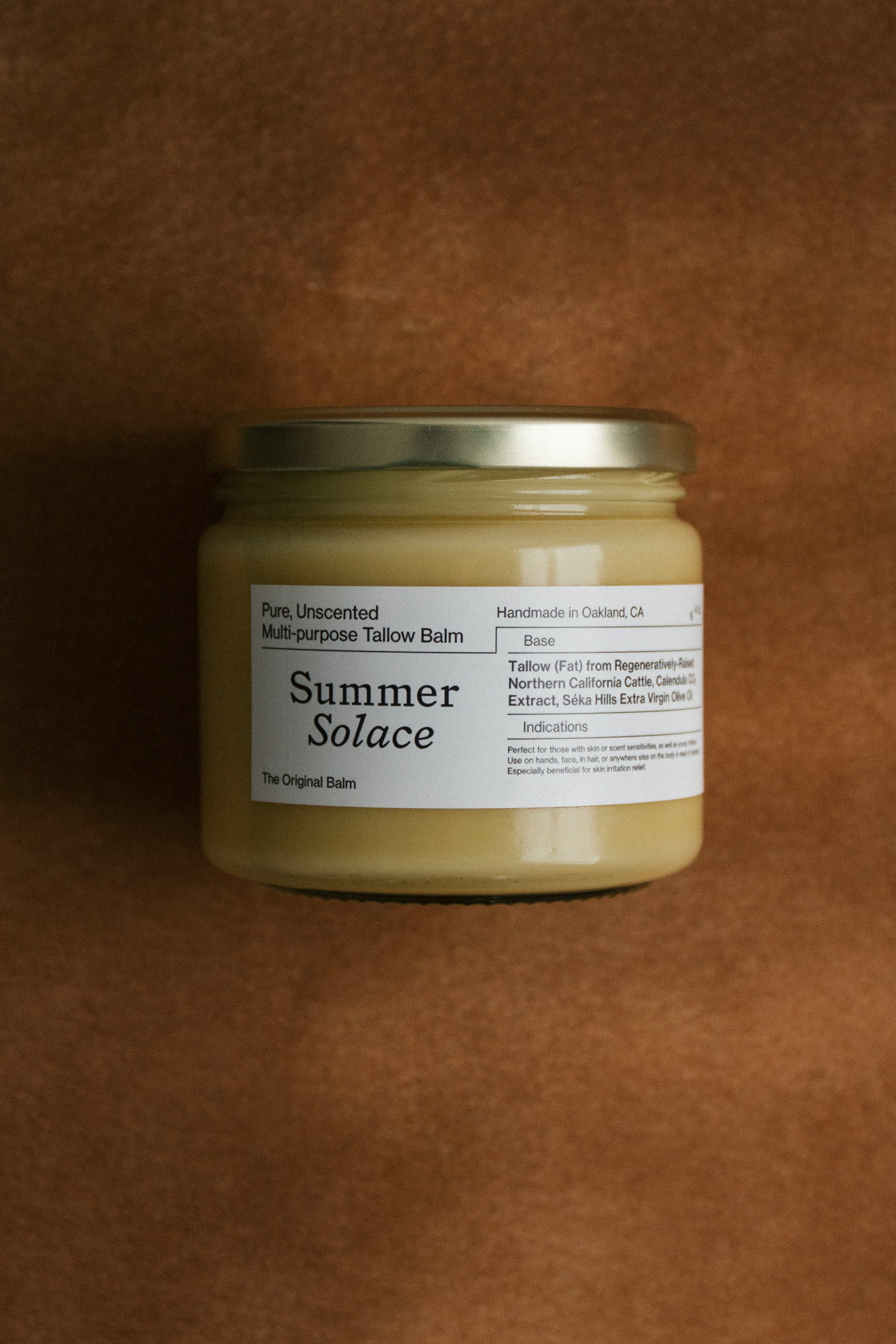Pure Unscented – Tallow Balm | Sensitive Skin - My American Goods