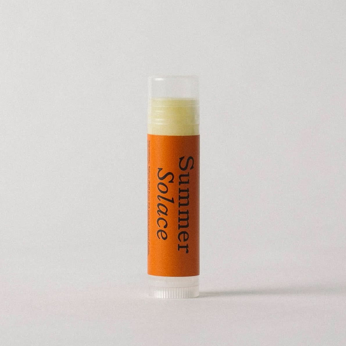 Summer Solace Tallow Tallow Balm Cardamom & Blood Orange – Tallow Lip Balm | Bright & Warm