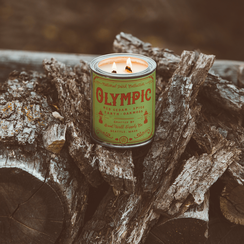 Good & Well Supply Co Candles Olympic National Park Candle