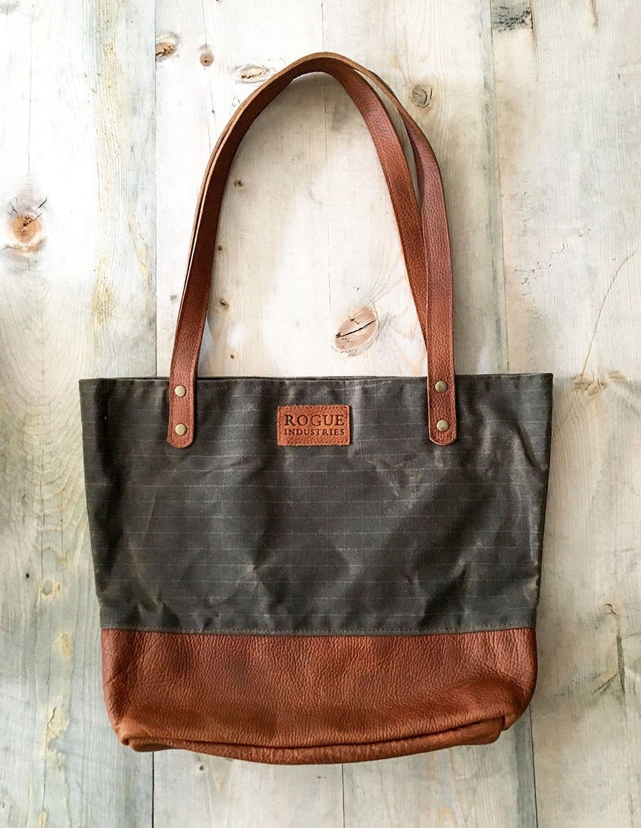 Rogue Industries Tote Bag Brown Saco River Tote Bag