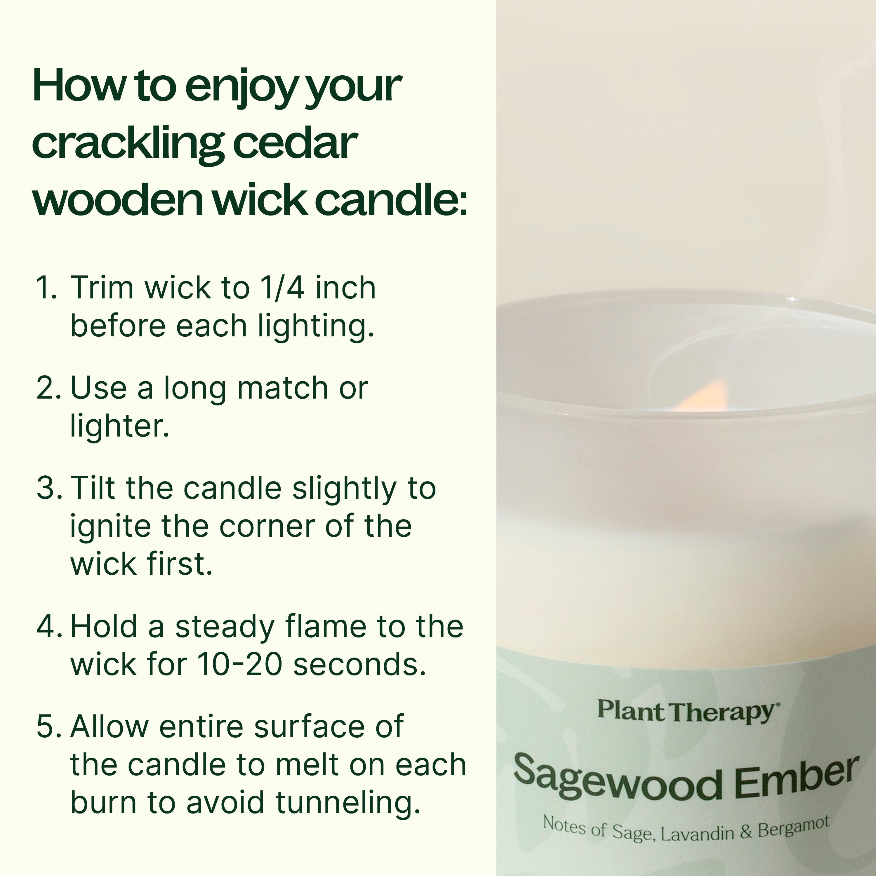 Sagewood Ember Naturally Scented Candle - My American Goods