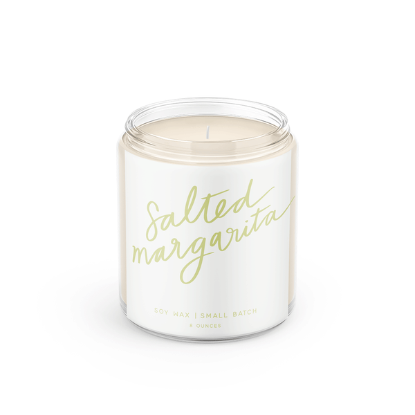 Salted Margarita - 8oz Soy Candle - My American Goods