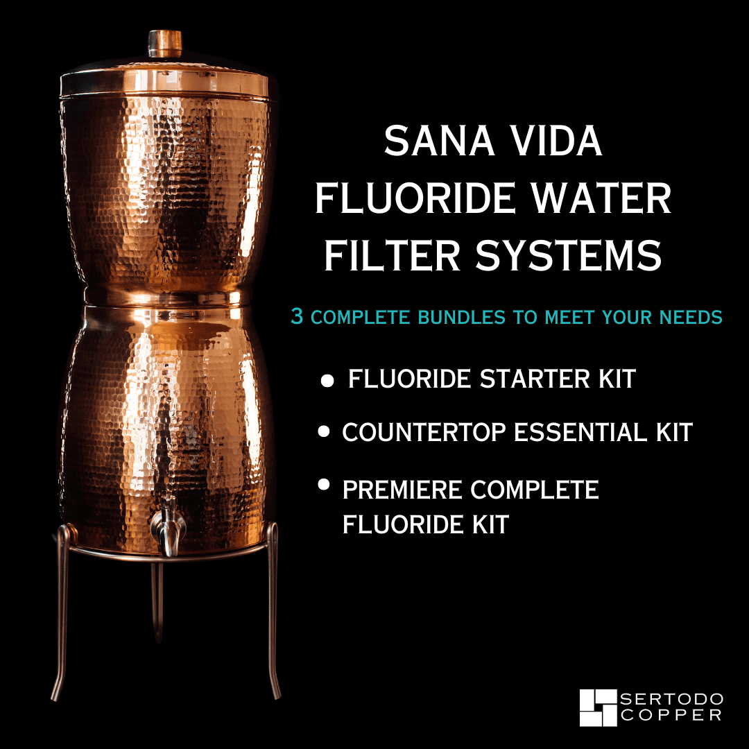 Sertodo Water Dispensers Sana Vida Fluoride Water Filtration Systems