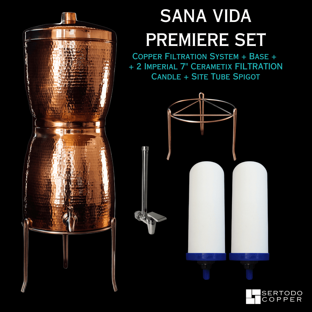 Sertodo Water Dispensers Premiere Complete Fluoride Kit Sana Vida Fluoride Water Filtration Systems