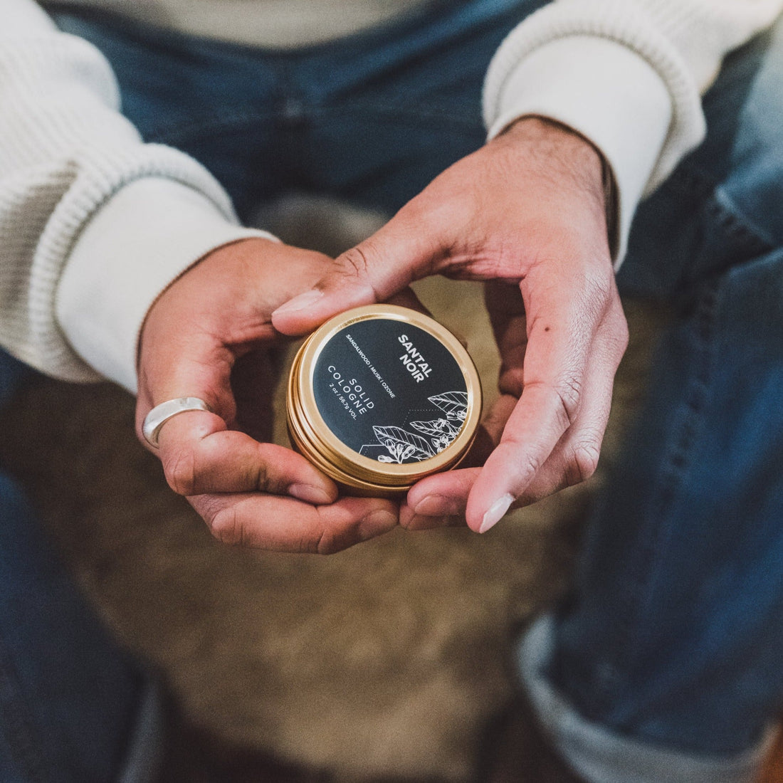 Santal Noir Solid Cologne - My American Goods