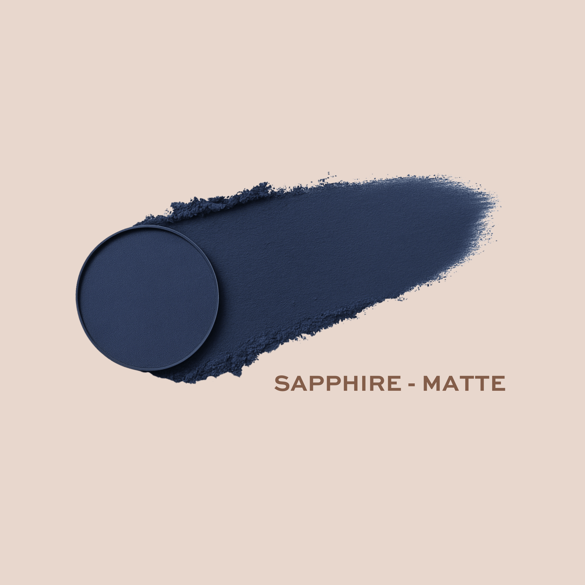 Taylor Made Organics eyeshadow sapphire Mineral Eyeshadow Single | talc-free