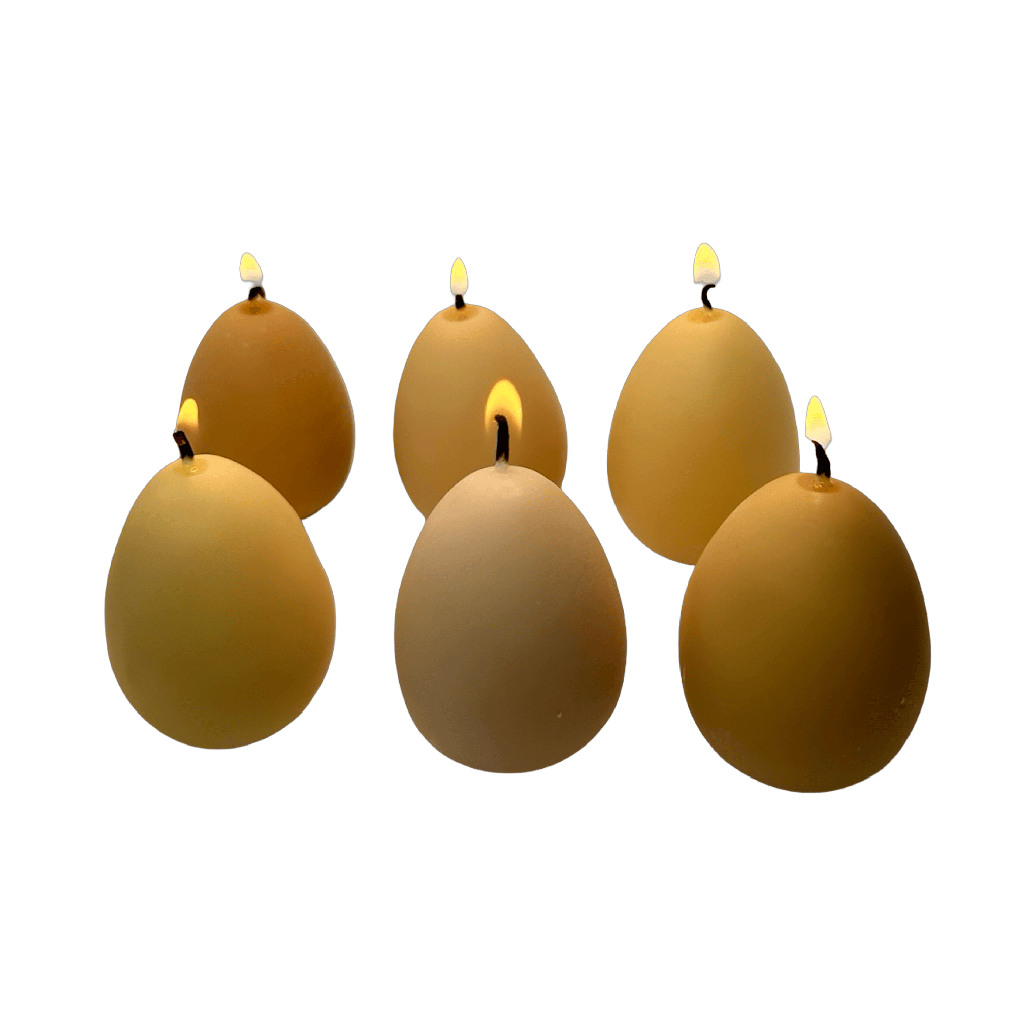 Scandles Farmers Markets Egg Candles - 6 Pack Box