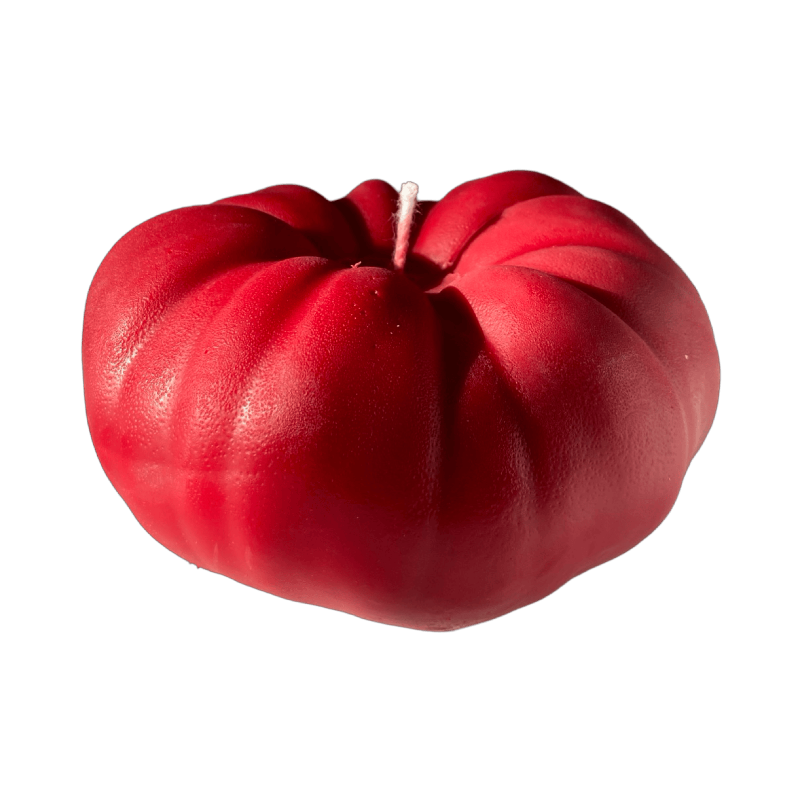 Scandles Farmers Markets Red / Tomato Leaf / Single Tomato Jumbo Heirloom Tomato Candle - Red