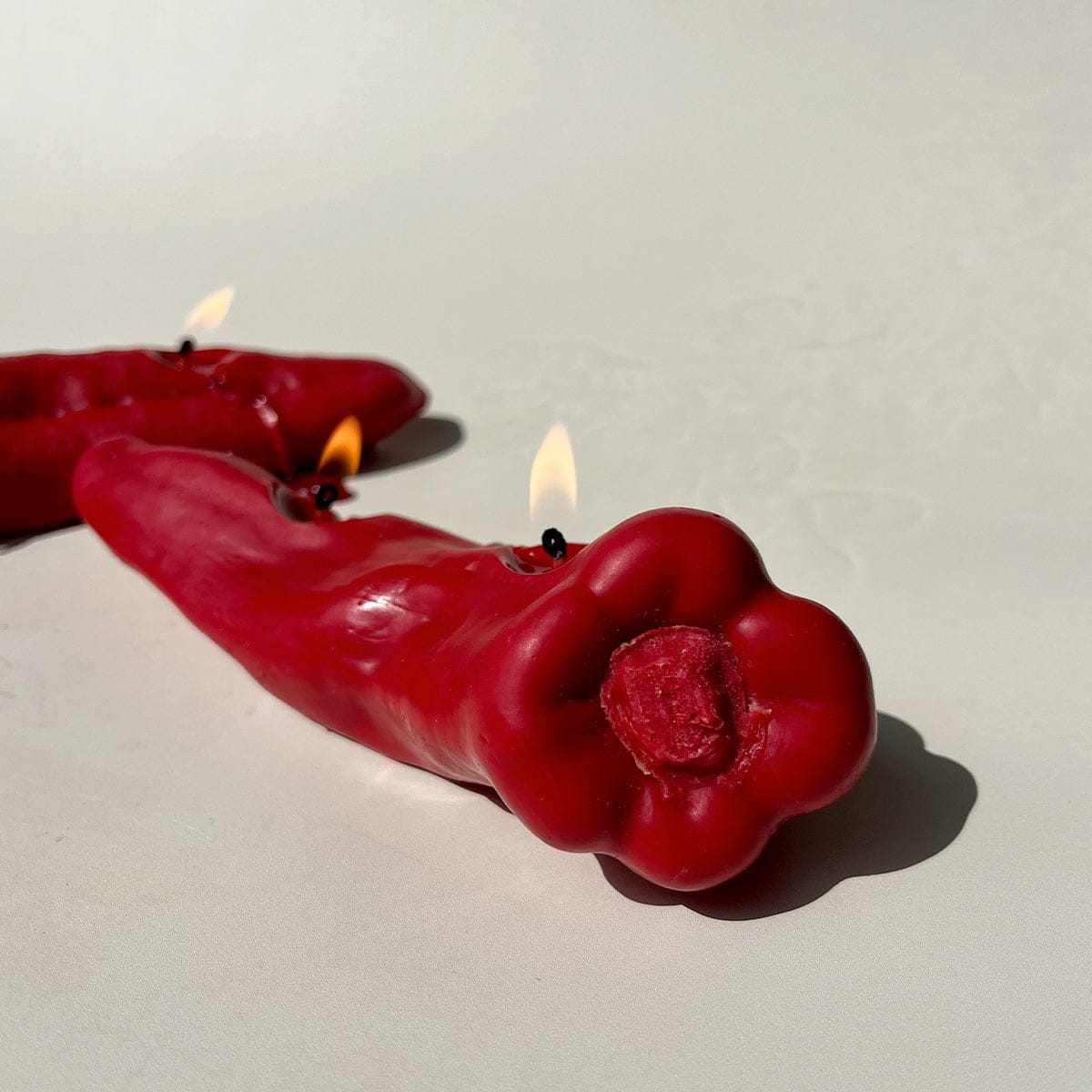 Scandles Farmers Markets Red / Pepper ground / Single Pepper Chili Pepper Candle - Red