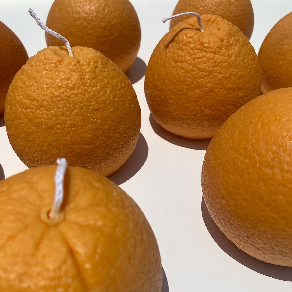 Scandles Farmers Markets Large Orange Candle