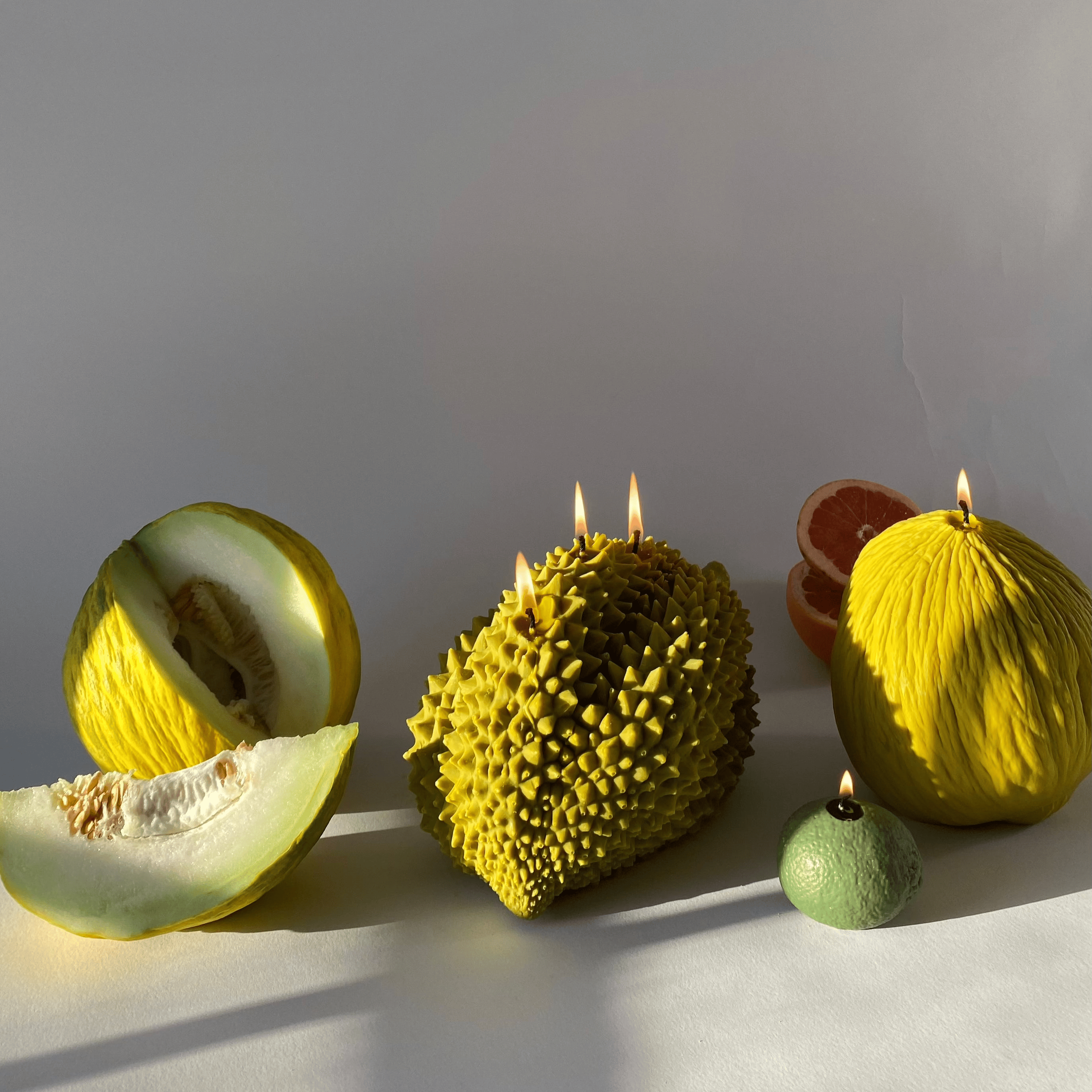 Scandles Farmers Markets Yellow / Tropical / Single Durian Durian Candle