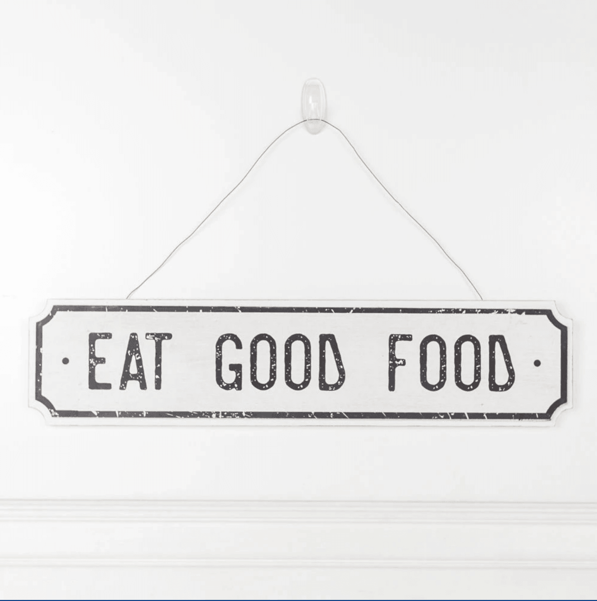 Gia Roma Farmhouse Chic, Wood Sign, This is Us Eat Good Food Farmhouse Chic