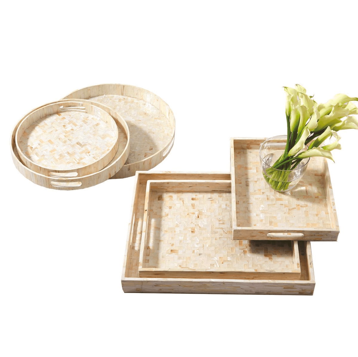 Gia Roma Cream Herringbone