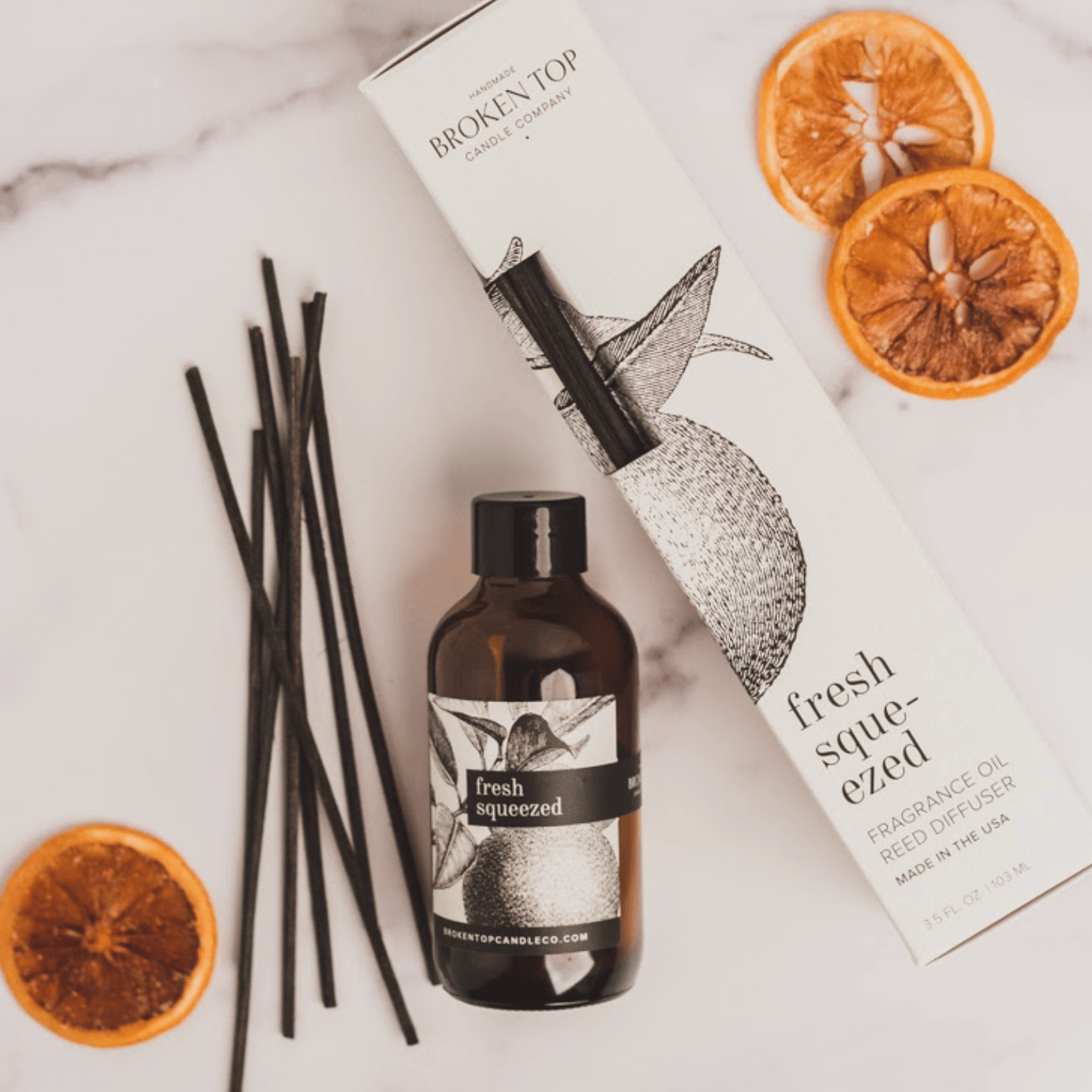 Broken Top Brands Reed Diffuser Fresh Squeezed Reed Diffuser
