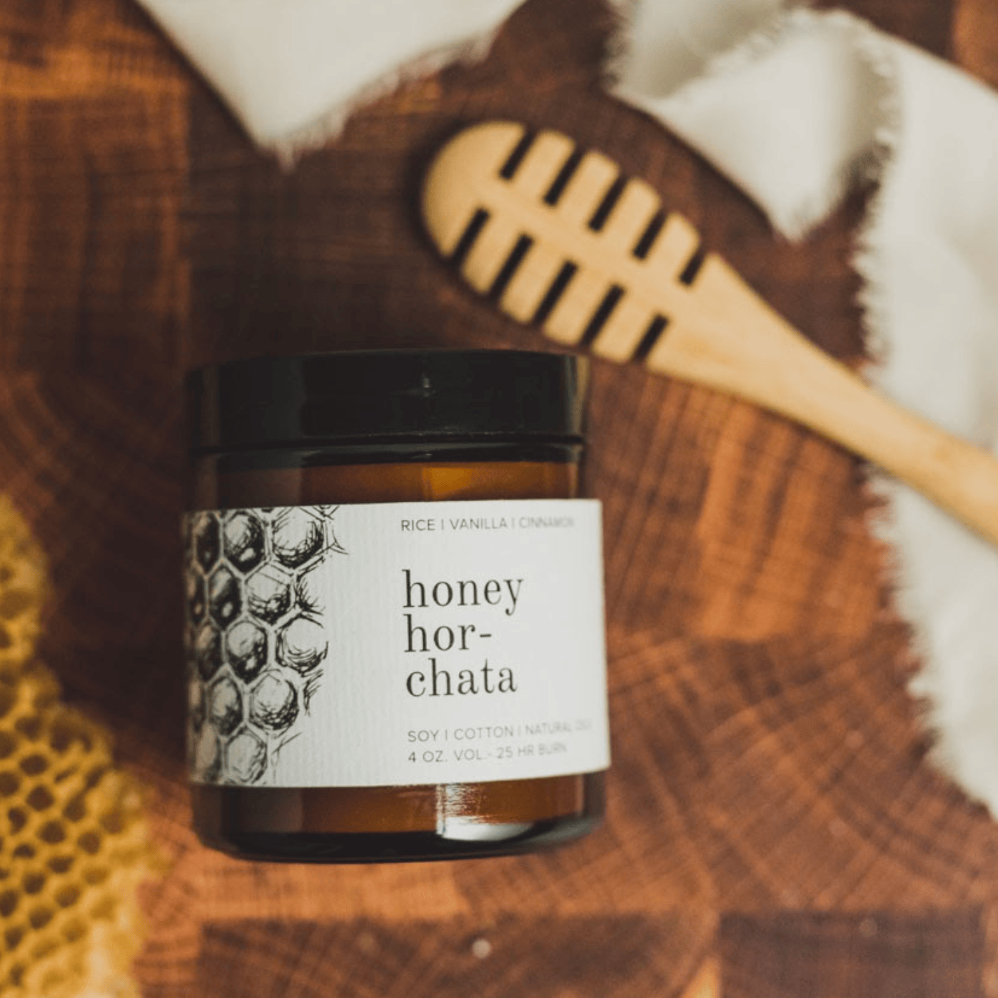 Honey Horchata Soy Candle - My American Goods