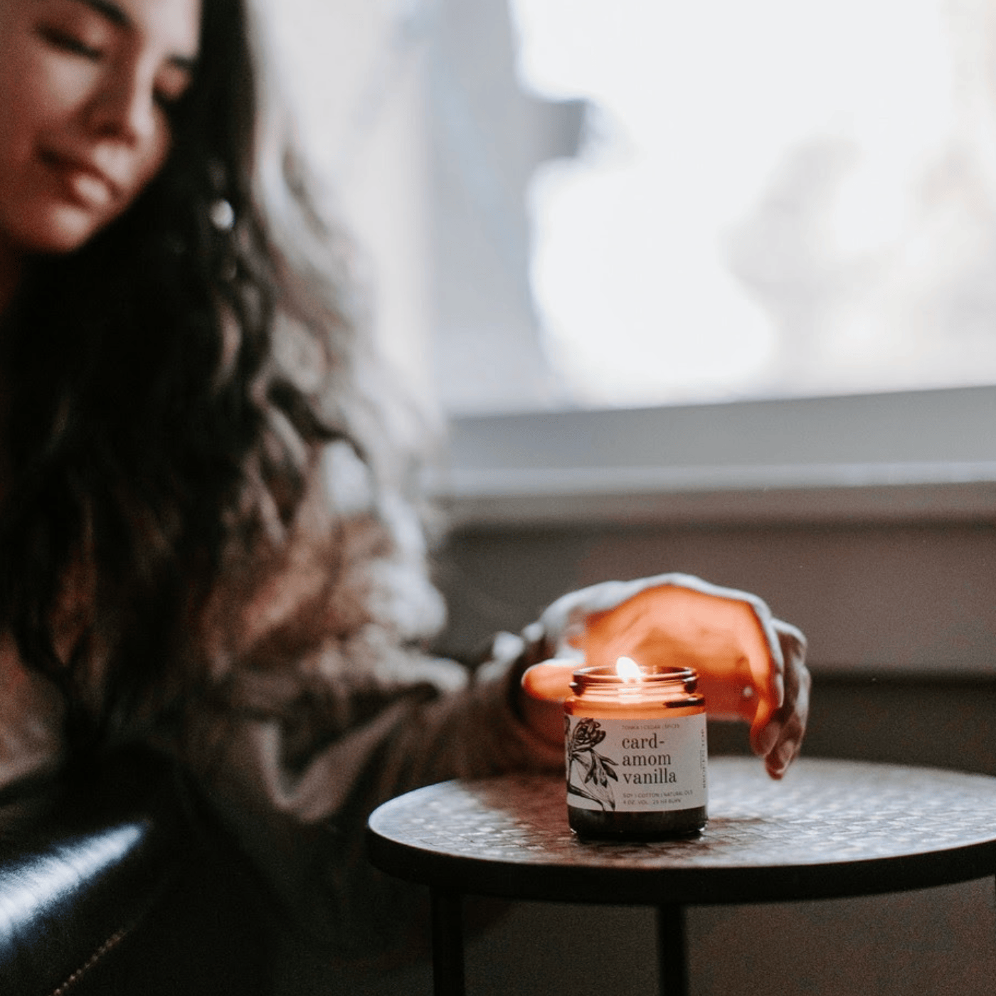 Cardamom Vanilla Soy Candle - My American Goods