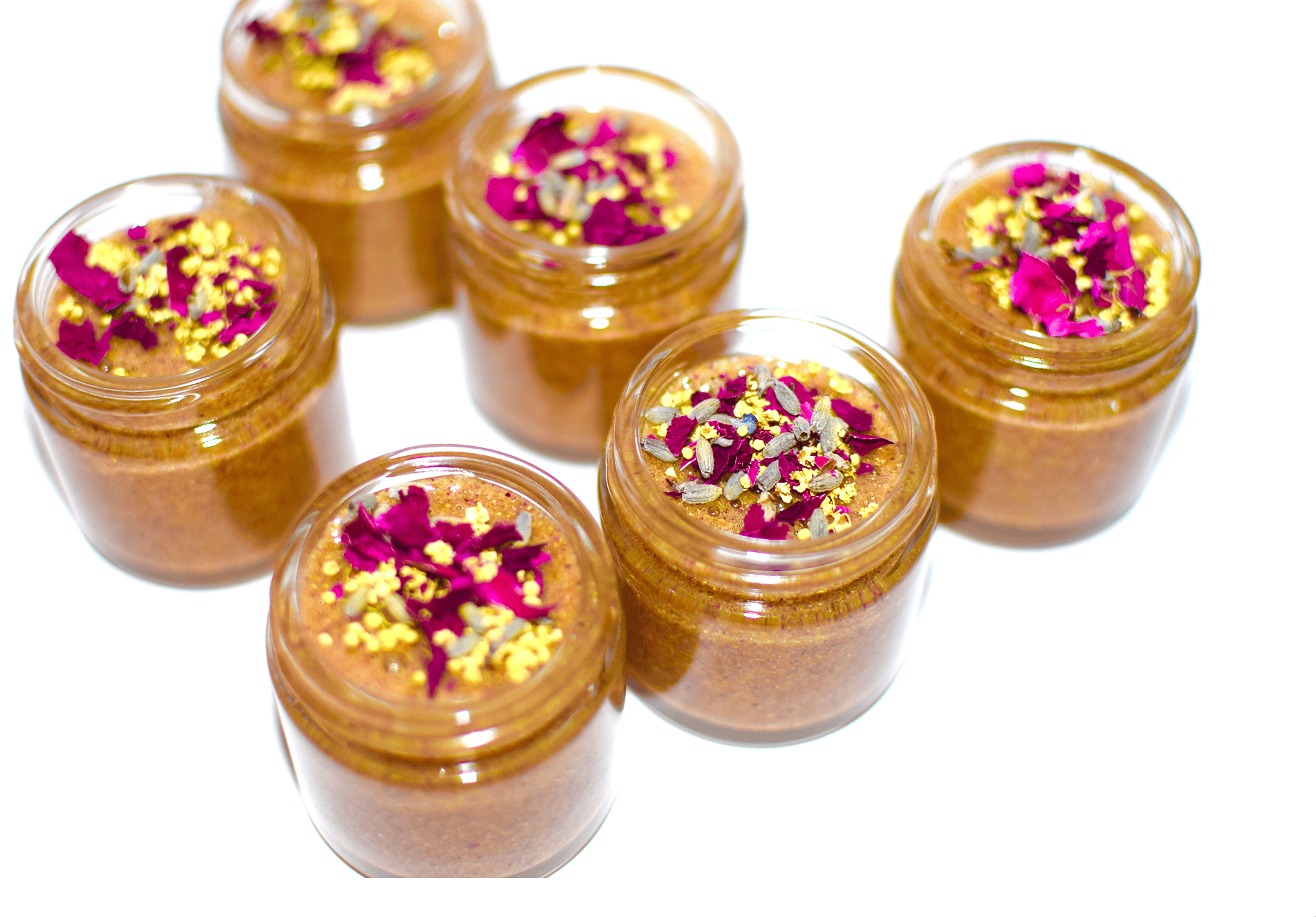 plant makeup Wild Flower Honey Scrub