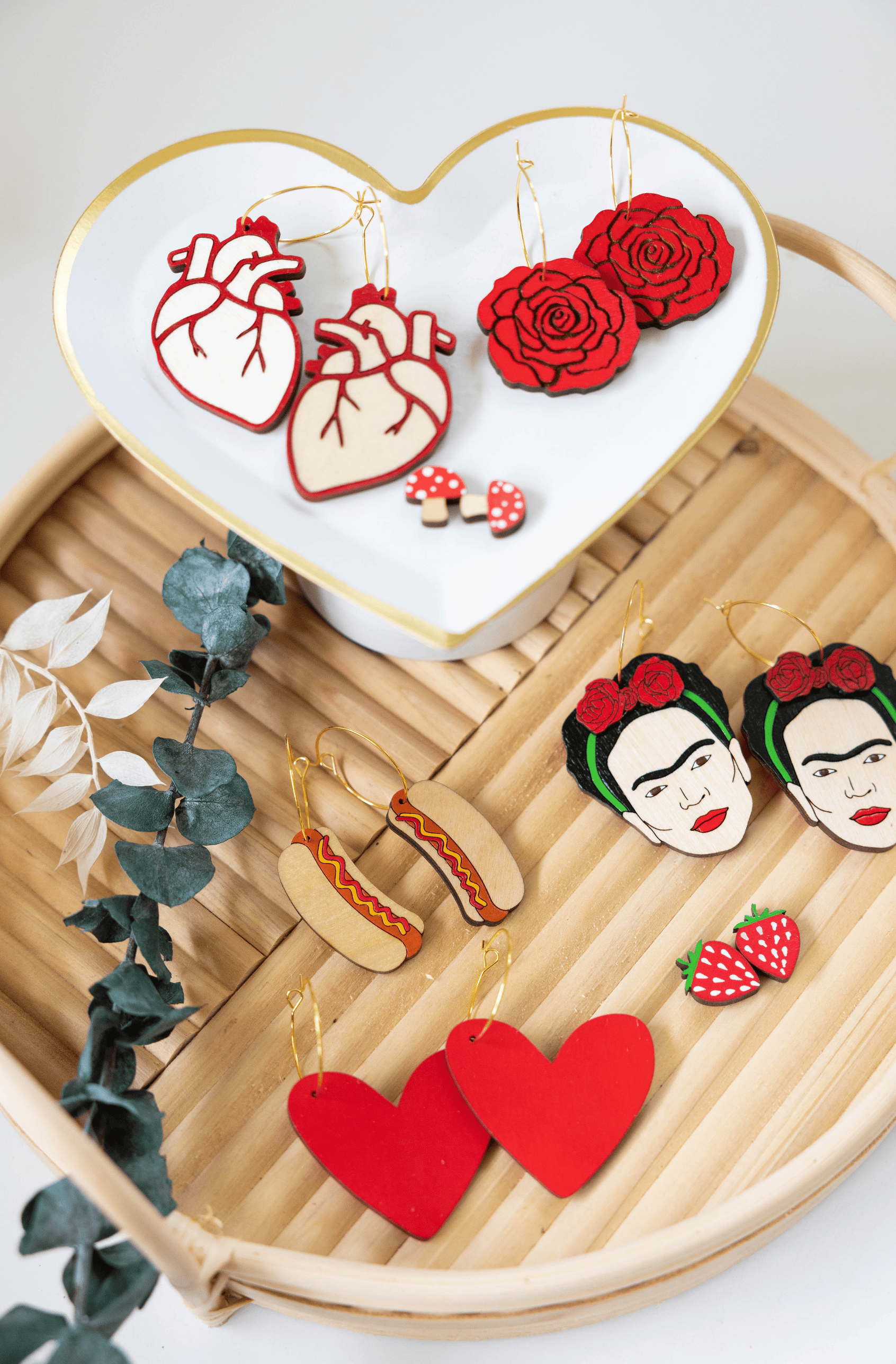 Mushroom Studs - My American Goods