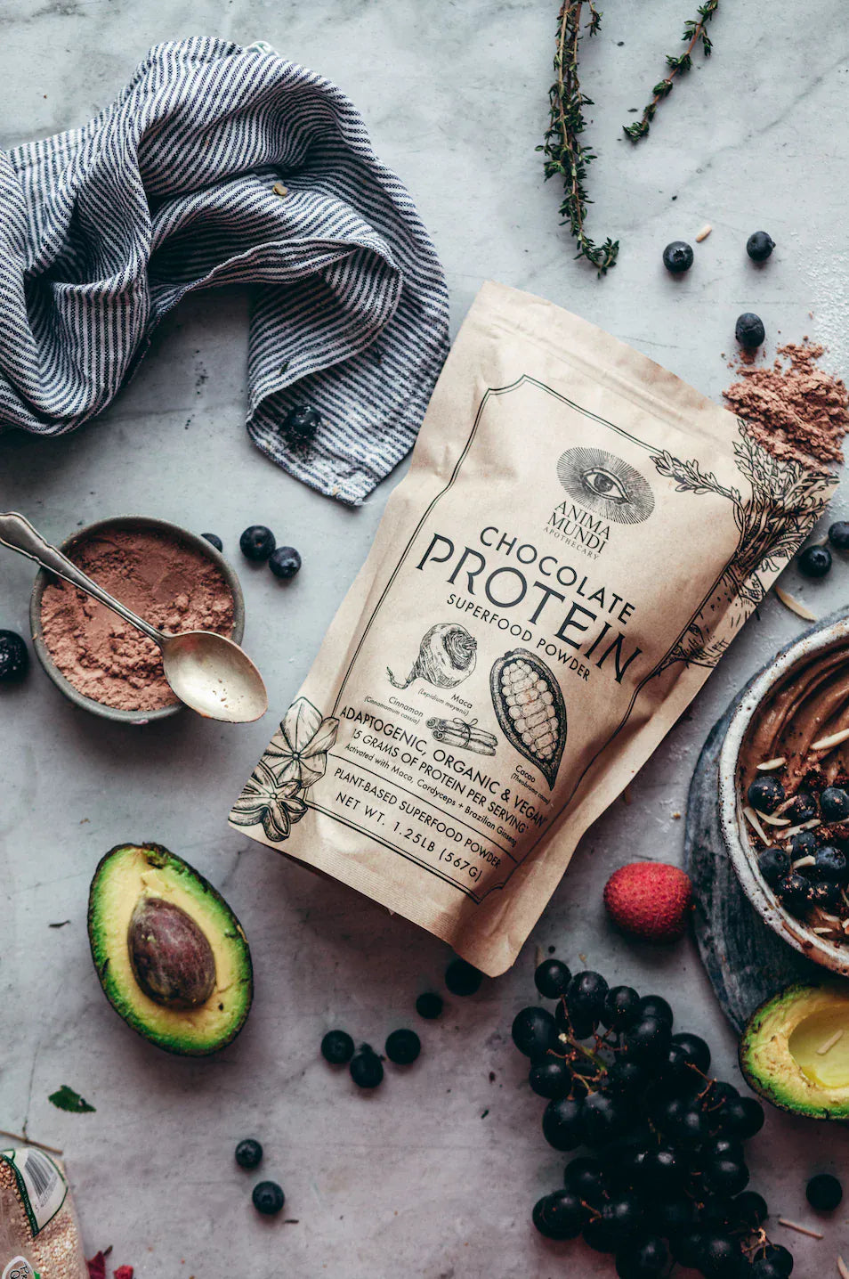 Anima Mundi Protein CHOCOLATE PROTEIN | Superfood Powder