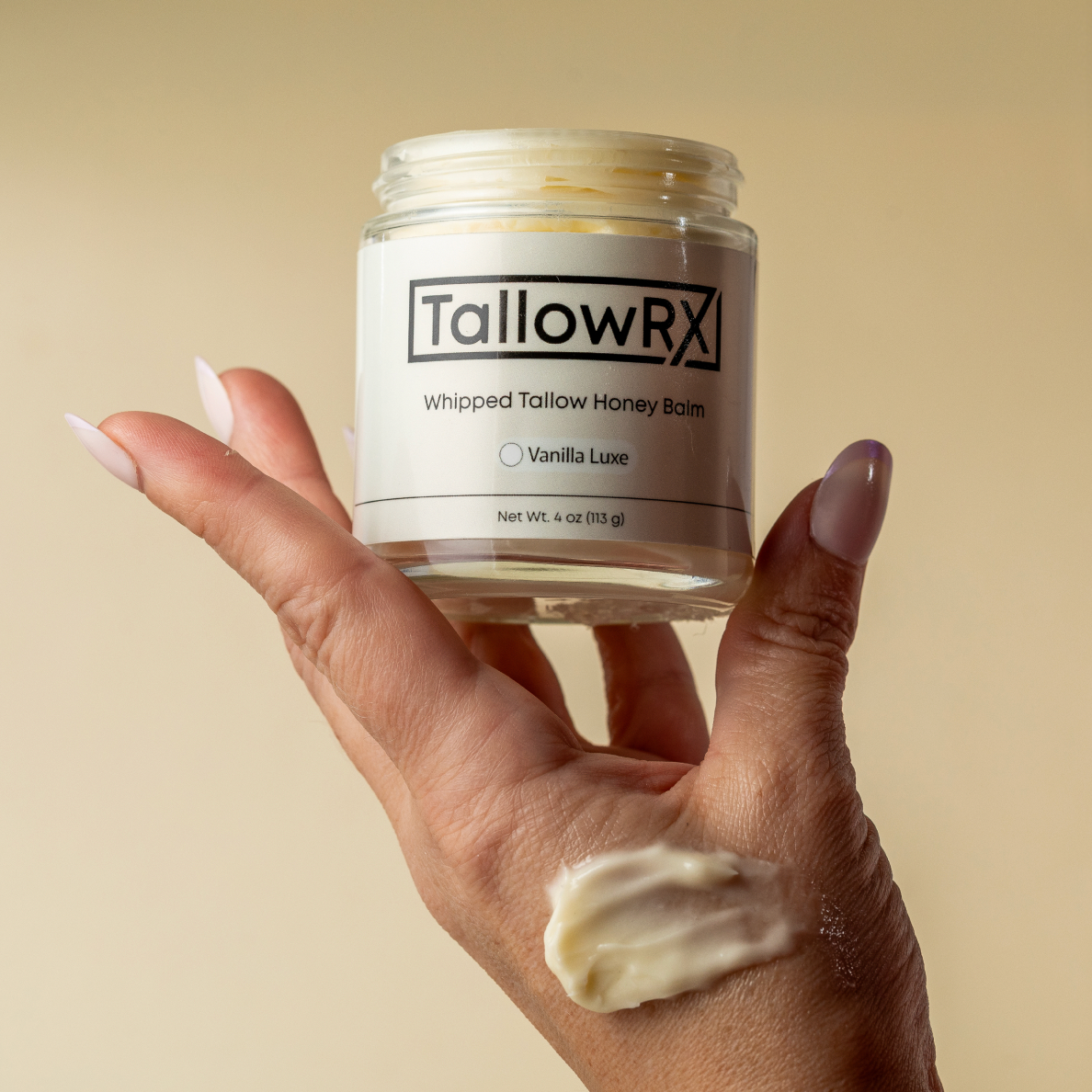 Whipped Tallow Honey Cream for Face | 4 oz - My American Goods