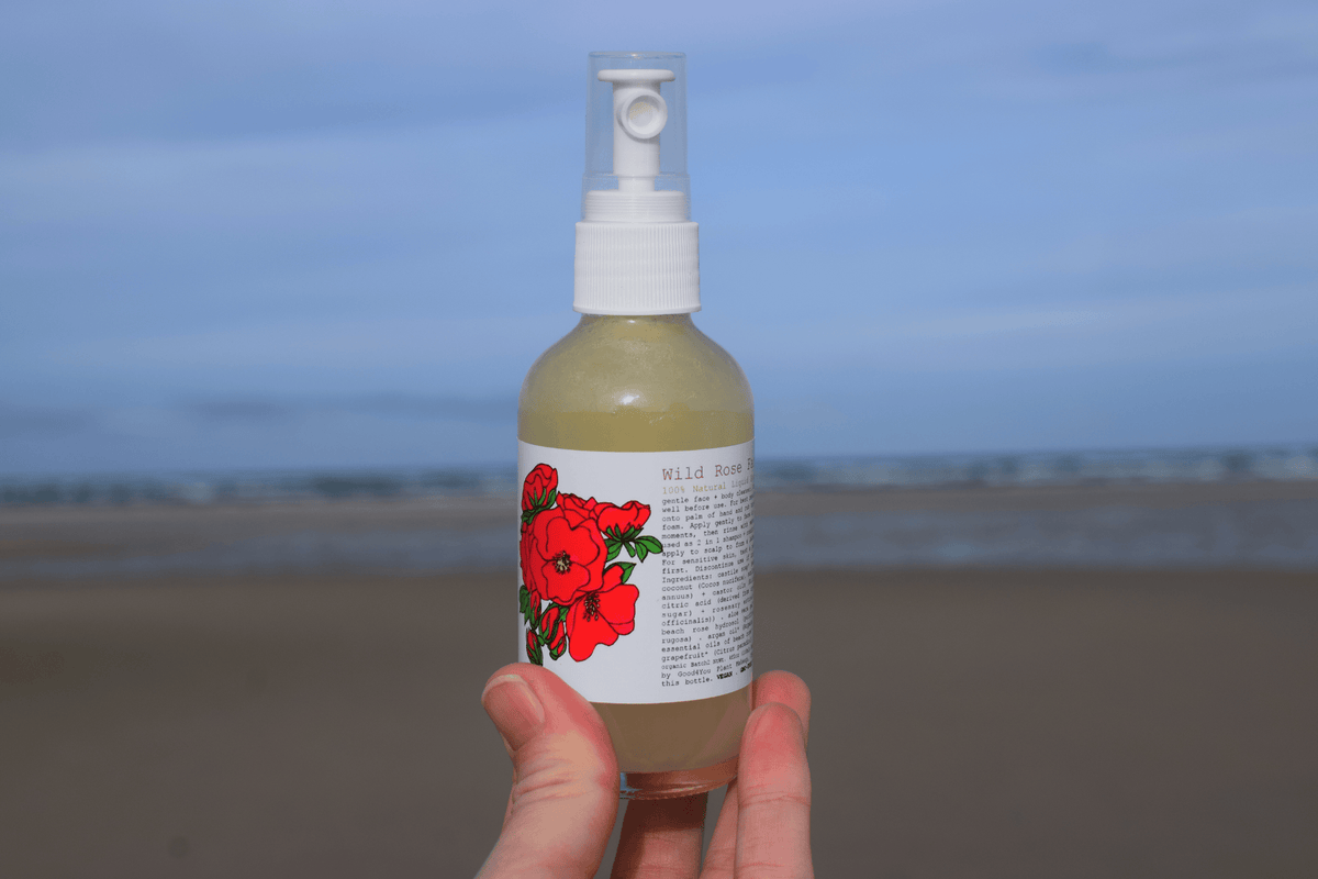 plant makeup Wild Rose Face Wash