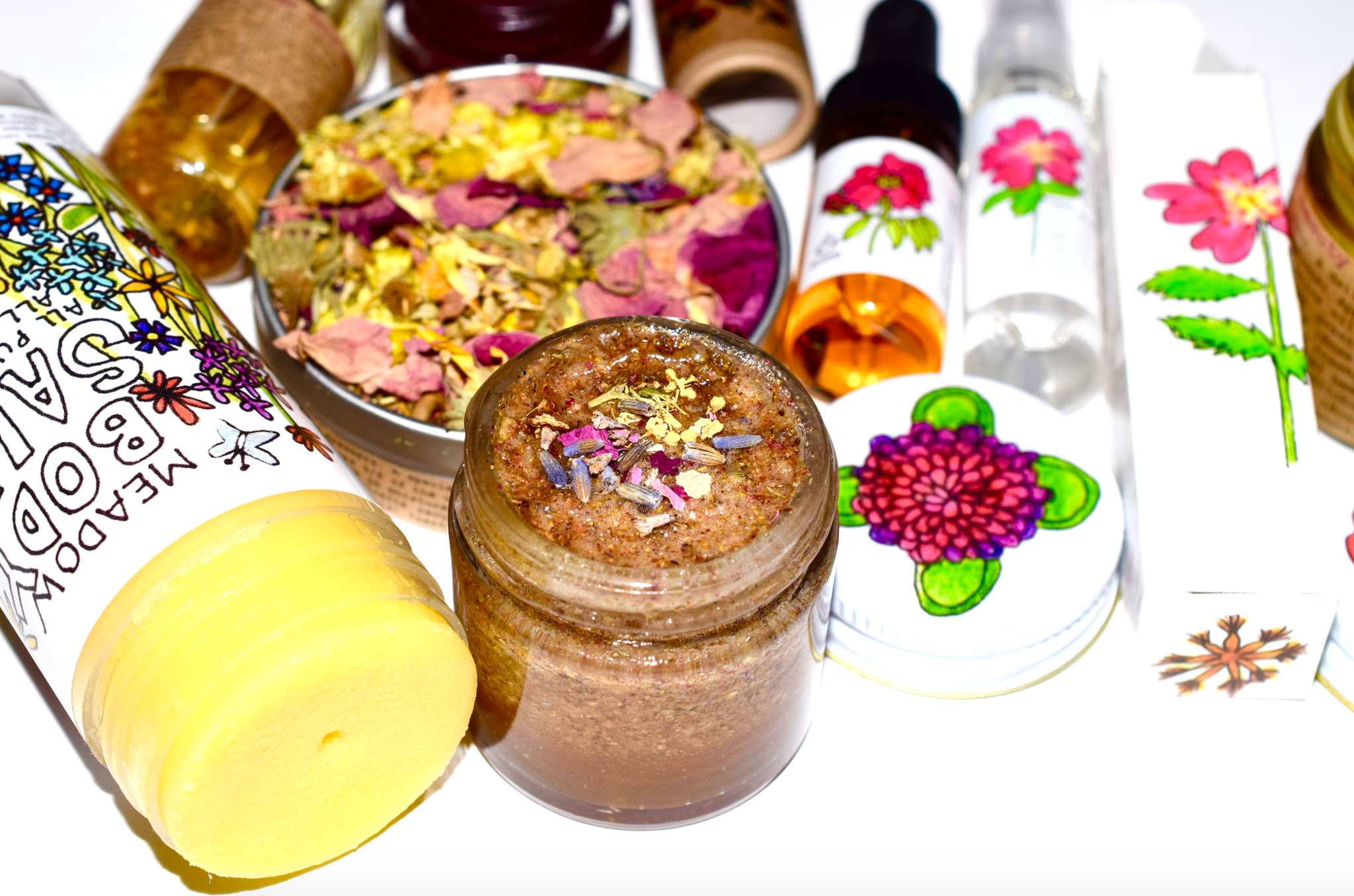 Wild Flower Honey Scrub - My American Goods
