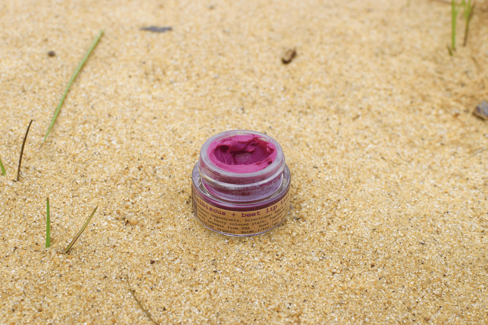 plant makeup Hibiscus + Beet Lip Tint