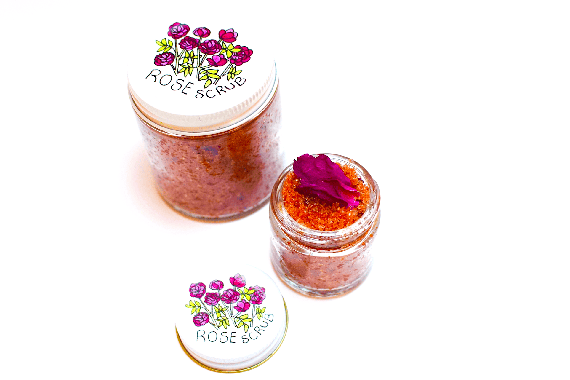 plant makeup Beach Rose Scrub