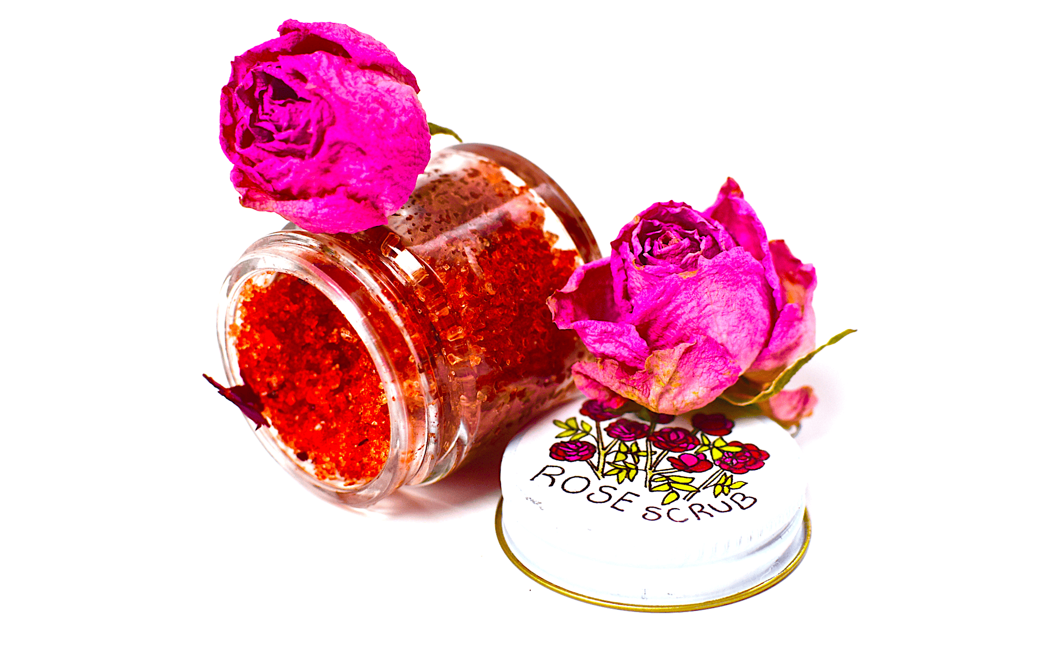 plant makeup Beach Rose Scrub