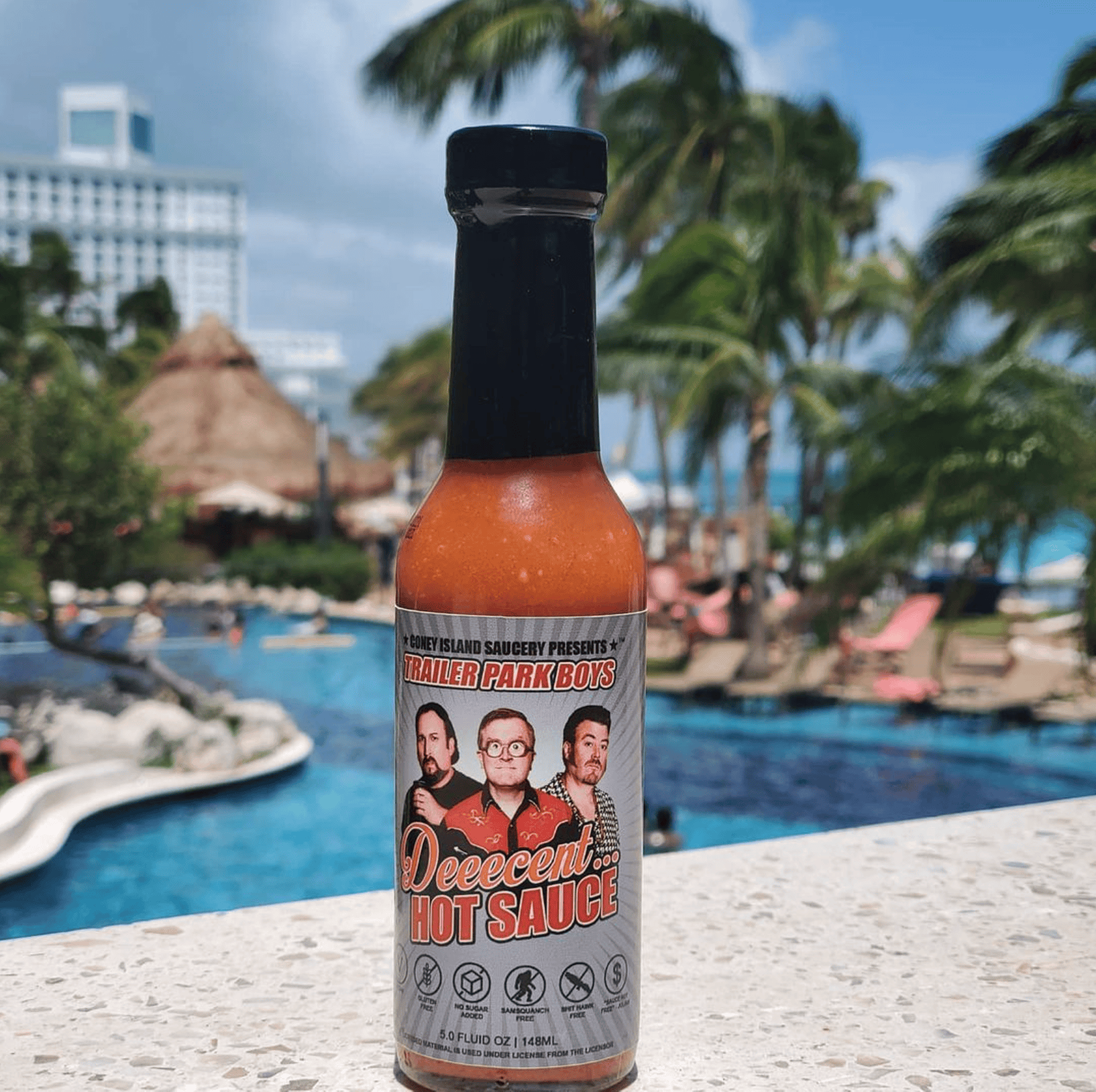 Coney Island Saucery Hot Sauce Trailer Park Boys - Deeecent Hot Sauce 5oz