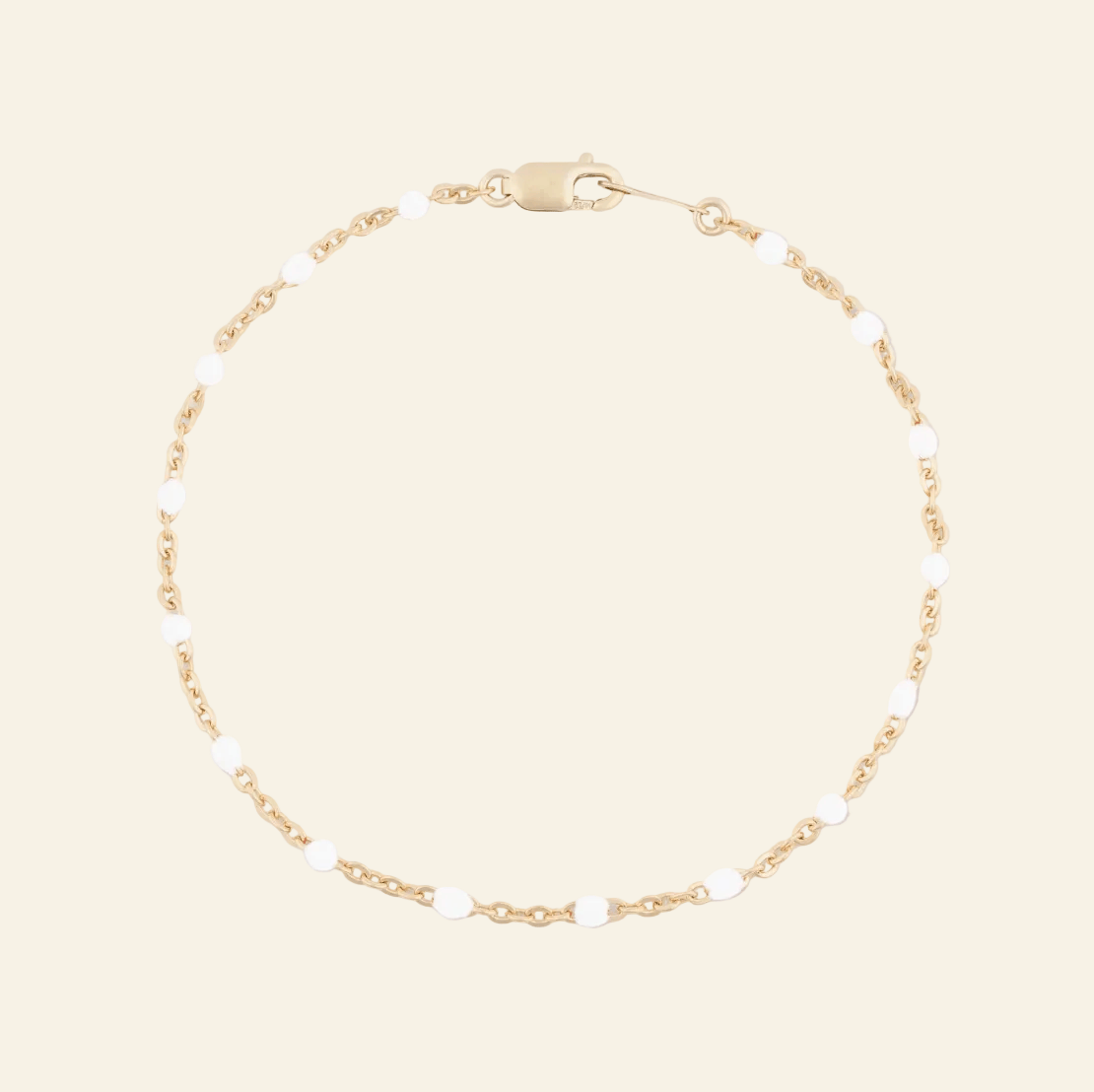 White Daisy Bracelet