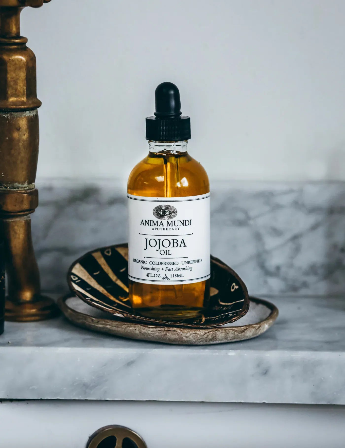 Anima Mundi JOJOBA OIL | Coldpressed, Unrefined - 4 fl oz