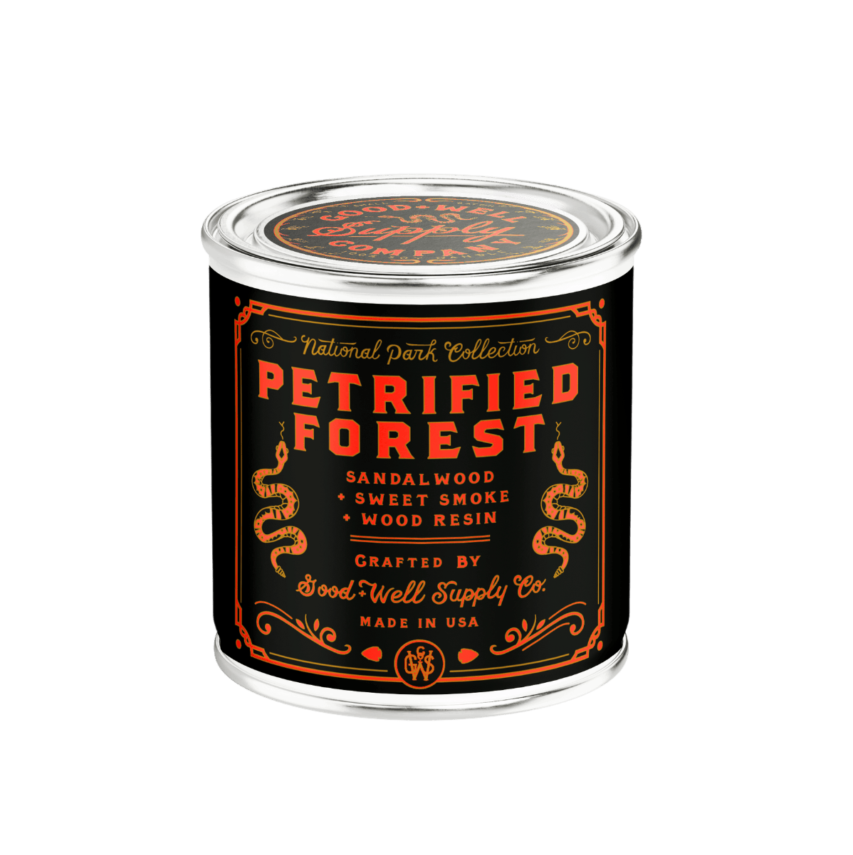 Good & Well Supply Co Candles Petrified Forest National Park Candle