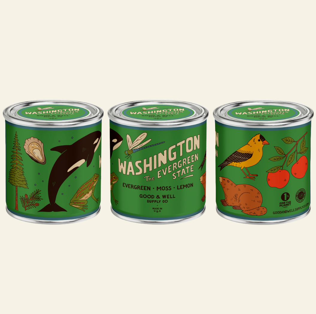 Washington State Candle - My American Goods