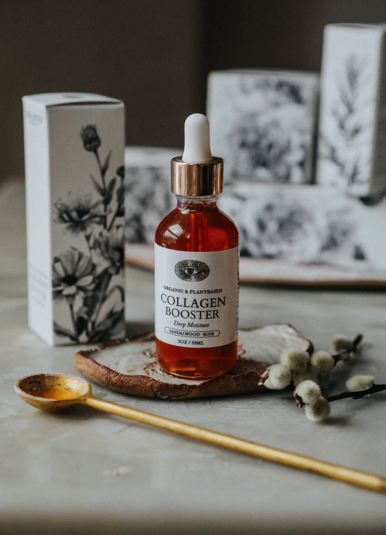 Anima Mundi Face Serum COLLAGEN BOOSTER Face Oil | Deep Moisture