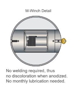 Deluxe Internal Halyard Series
