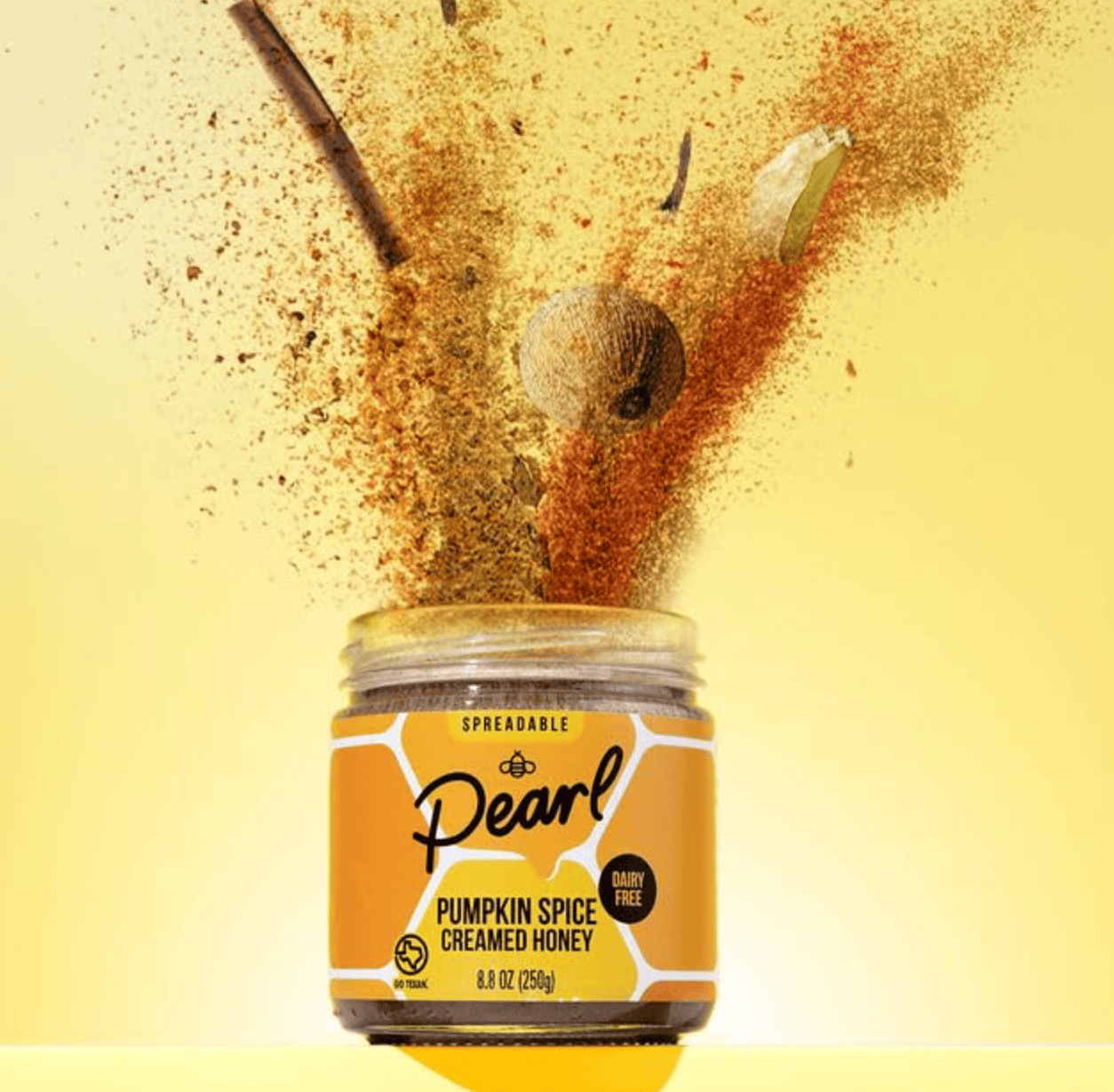 Pumpkin spice creamed honey - My American Goods