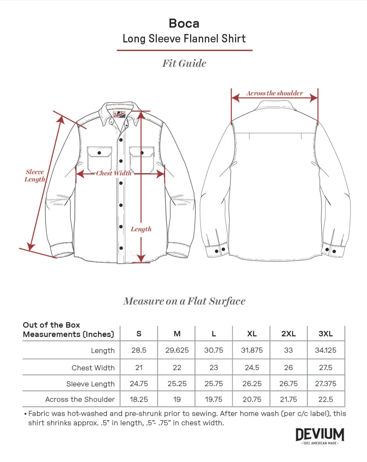 Boca Long Sleeve Flannel Shirt - My American Goods