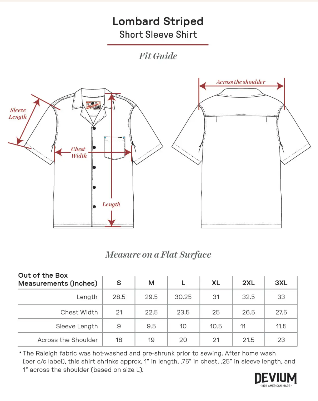 Lombard Striped Short Sleeve Shirt - My American Goods