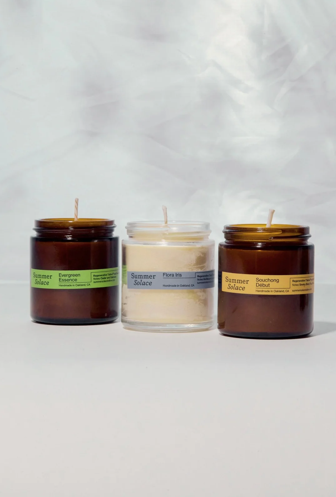 Tallow Candle Trio – Travel Set | Core Collection - My American Goods