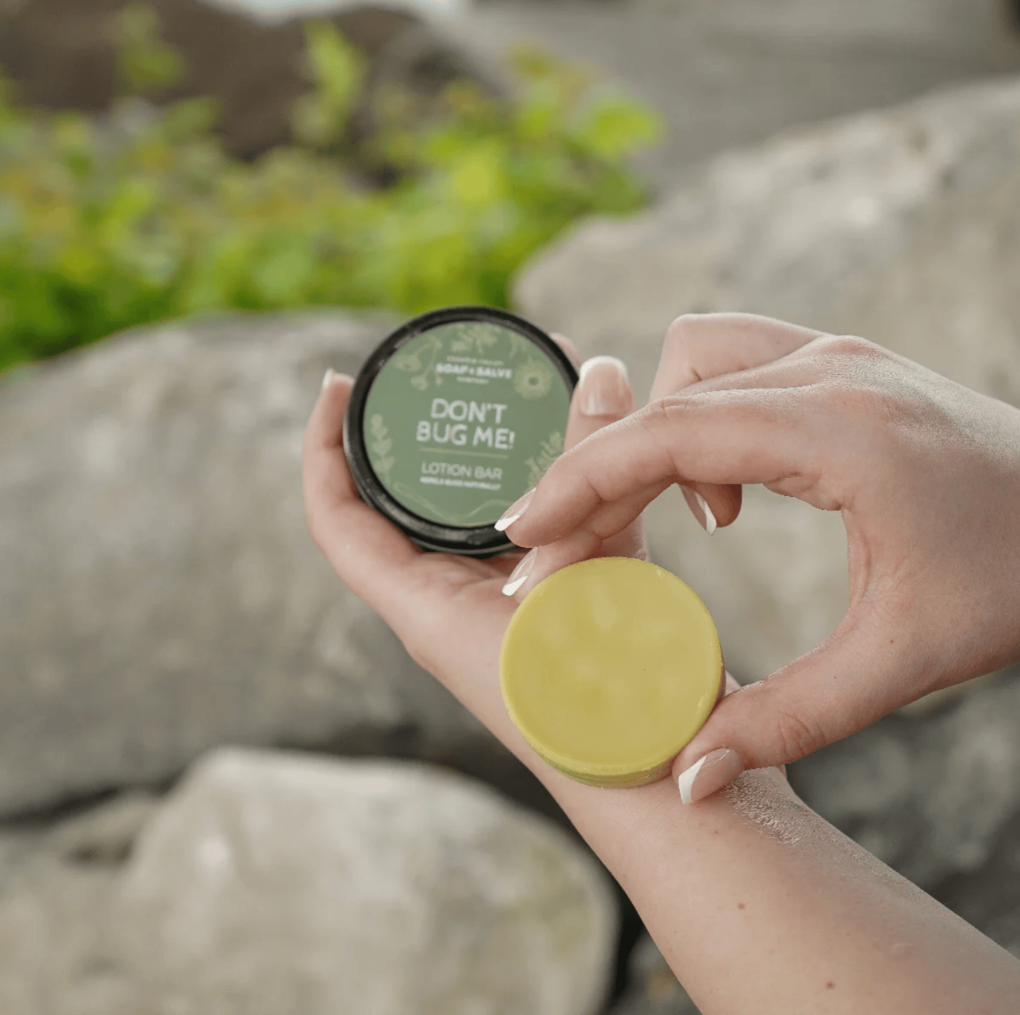 Chagrin Valley Soap & Salve Bug Repellent 1 oz Tin Lotion Bar: Don&