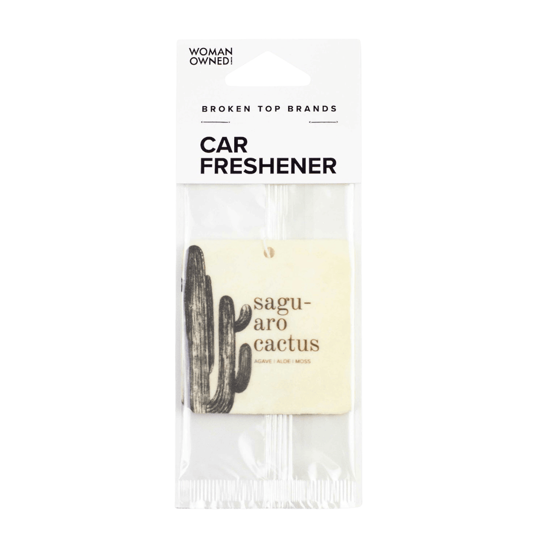 Broken Top Brands Car Freshener Saguaro Cactus Car Freshener