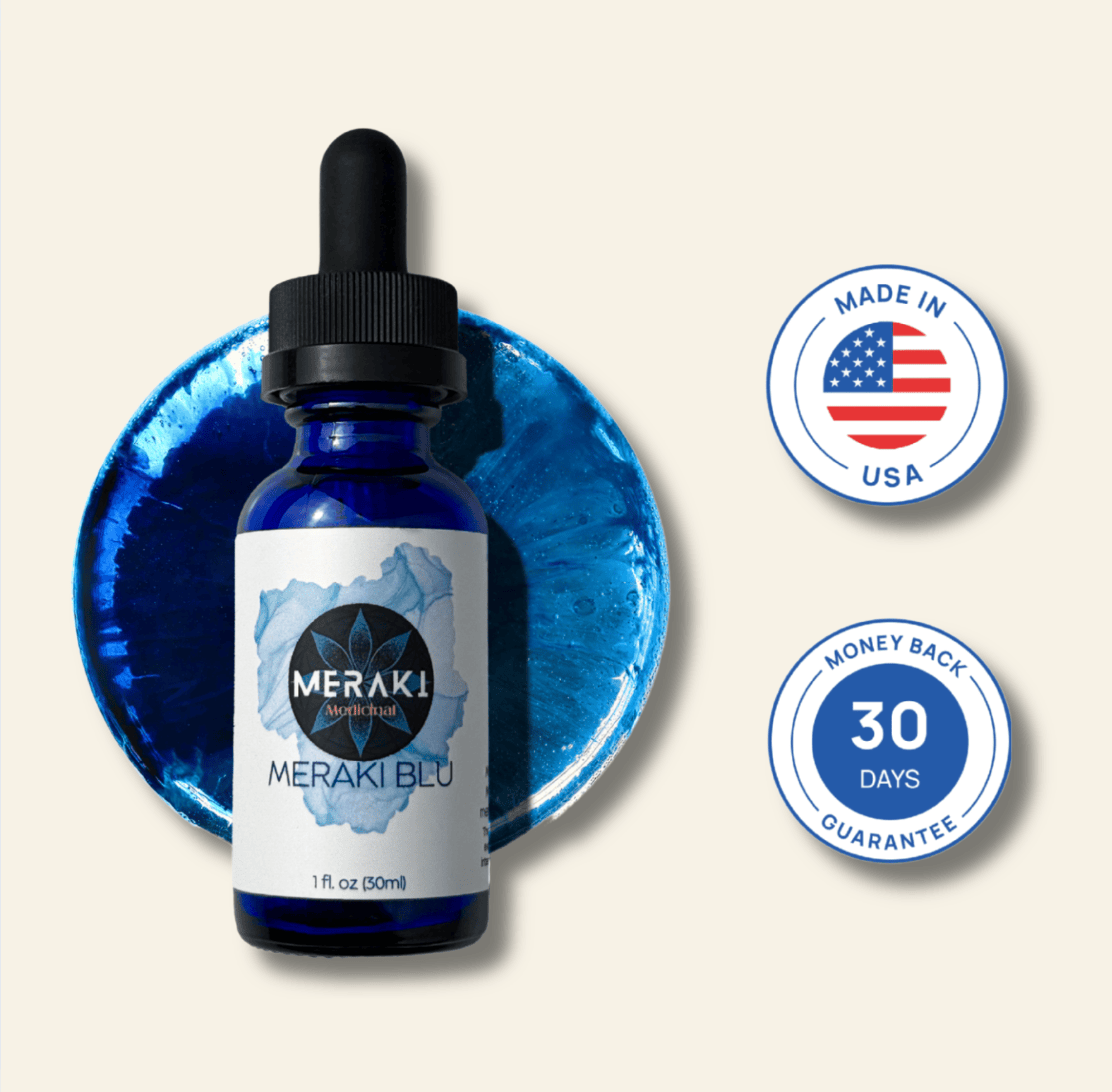 Meraki Blu USP Grade Methylene Blue 150mg - My American Goods