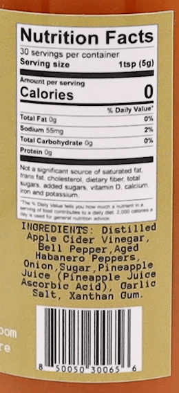 Lady May’s Habanero Hot Sauce – Farm Picked Habanero Blend – Small Batch, Bold & Spicy – Restaurant Recipe – 6oz Glass Bottle - My American Goods
