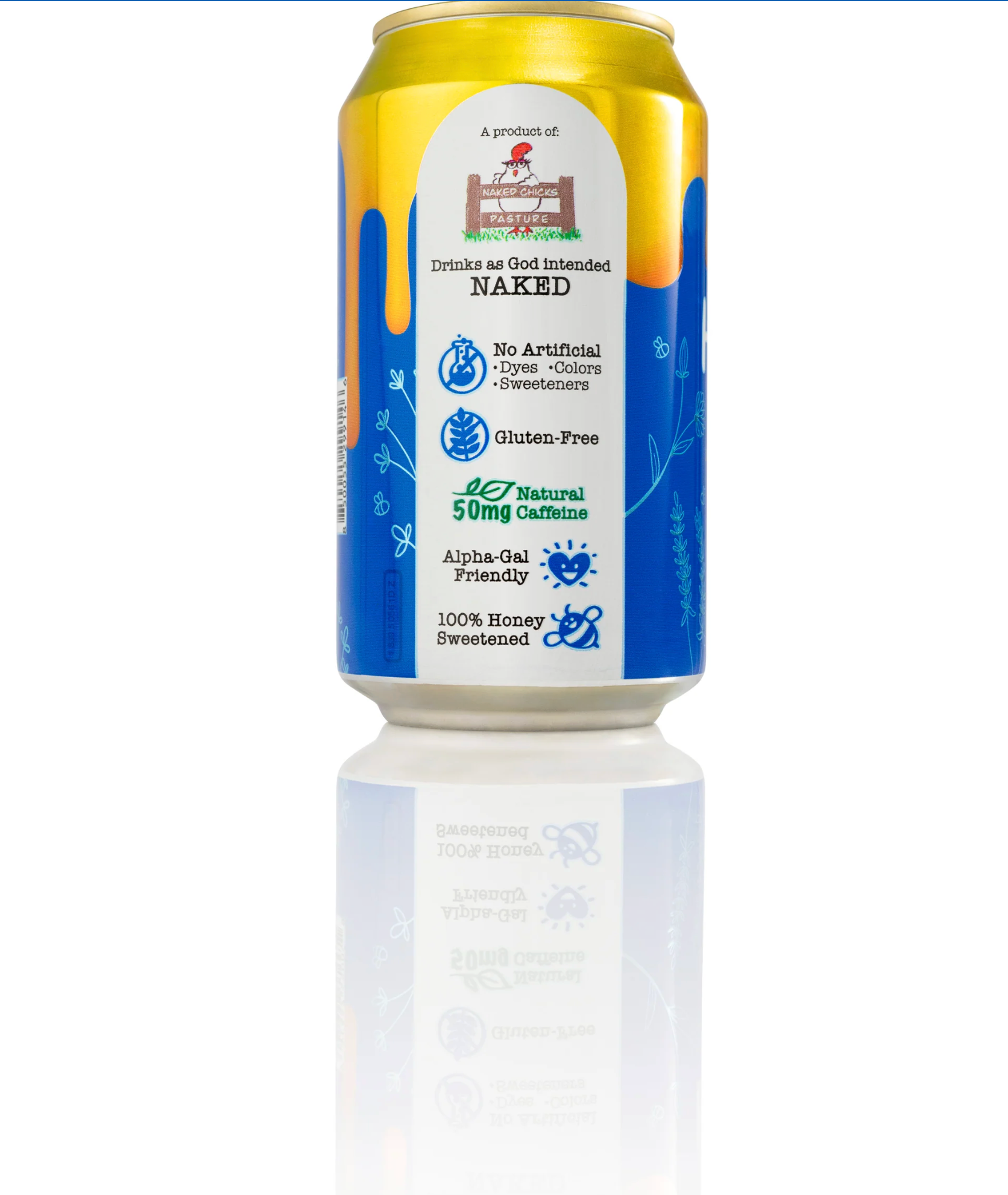 Bee Vitalized Sparkling Honey Sweetened Berry Tea - My American Goods