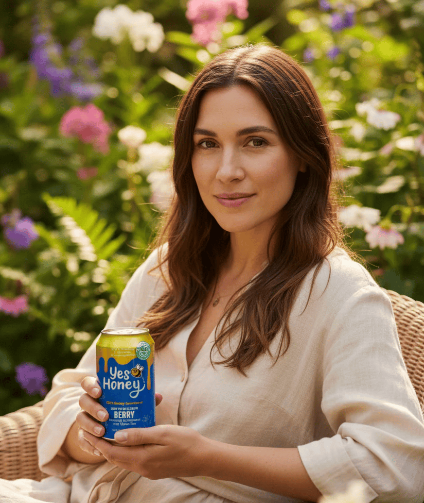 Bee Vitalized Sparkling Honey Sweetened Berry Tea - My American Goods