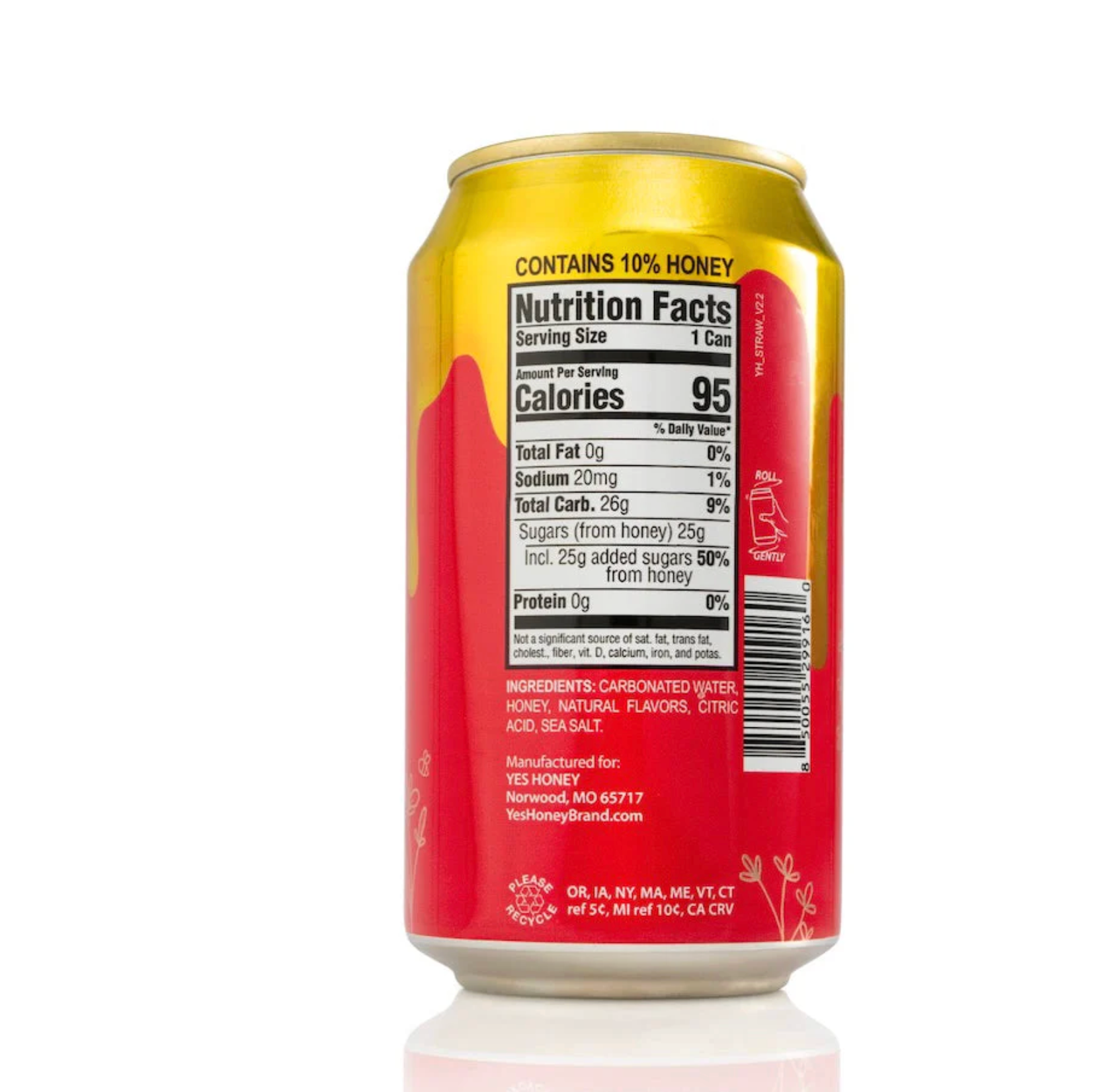 Bee Original Strawberry Soda Alternative - My American Goods