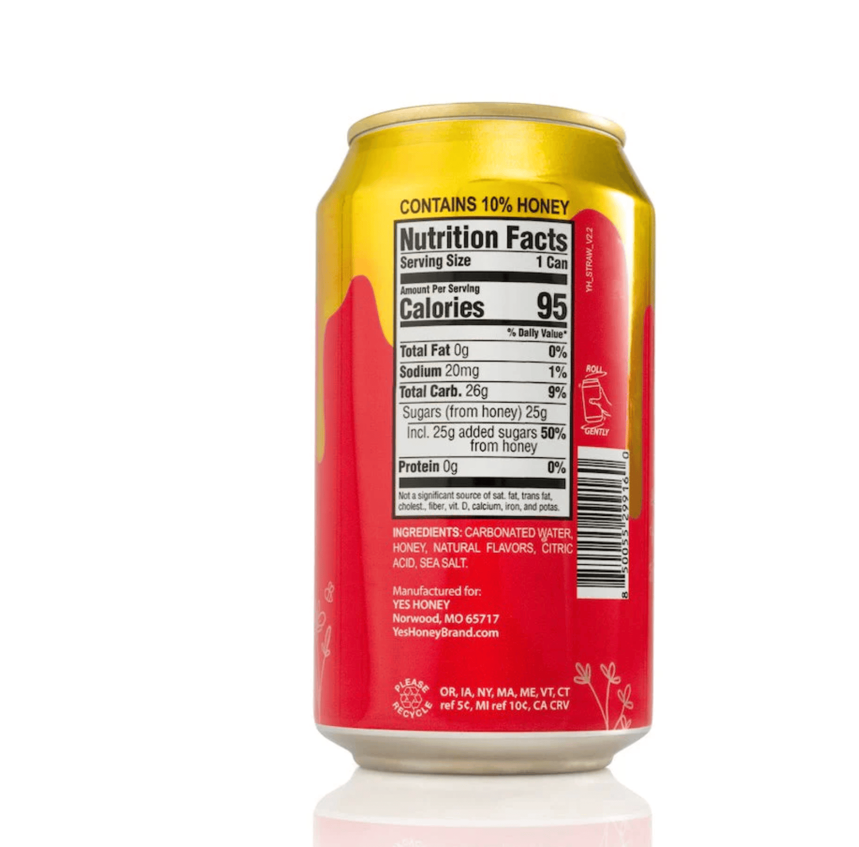 Bee Original Strawberry Soda Alternative - My American Goods