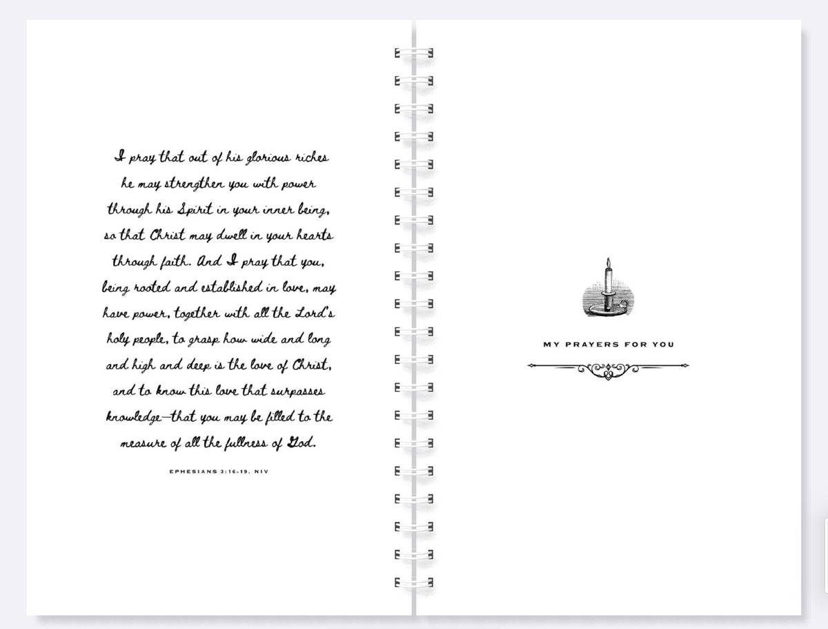 "My Prayers For You" Journal